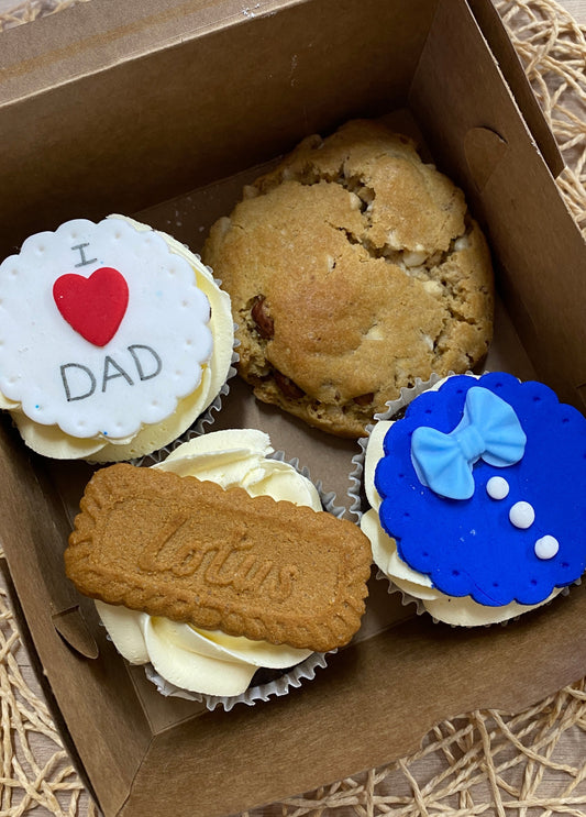 Father's Day Cupcake Box