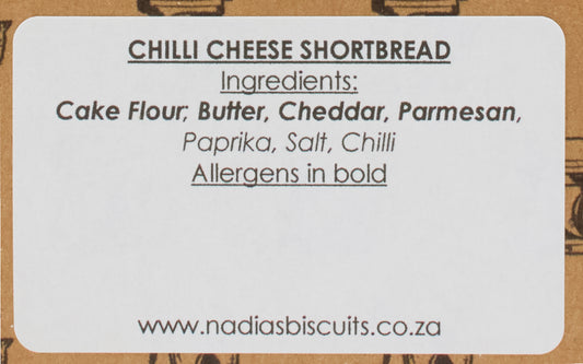 Chilli Cheese Shortbread