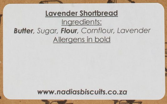 Lavender Shortbread