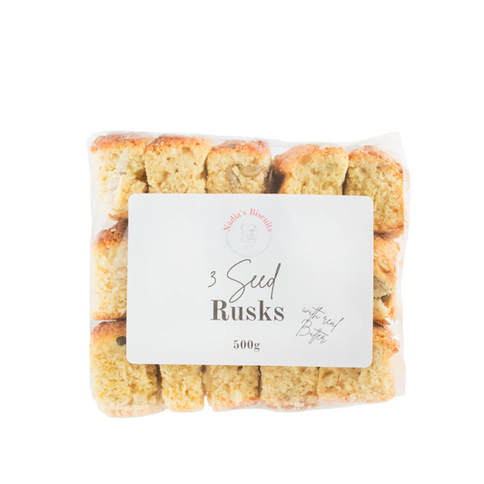 3 Seed Rusks 500g