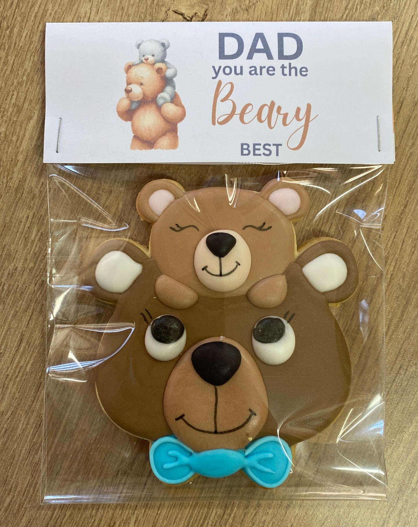 Father's day 12cm Single cookies - 6 OPTIONS
