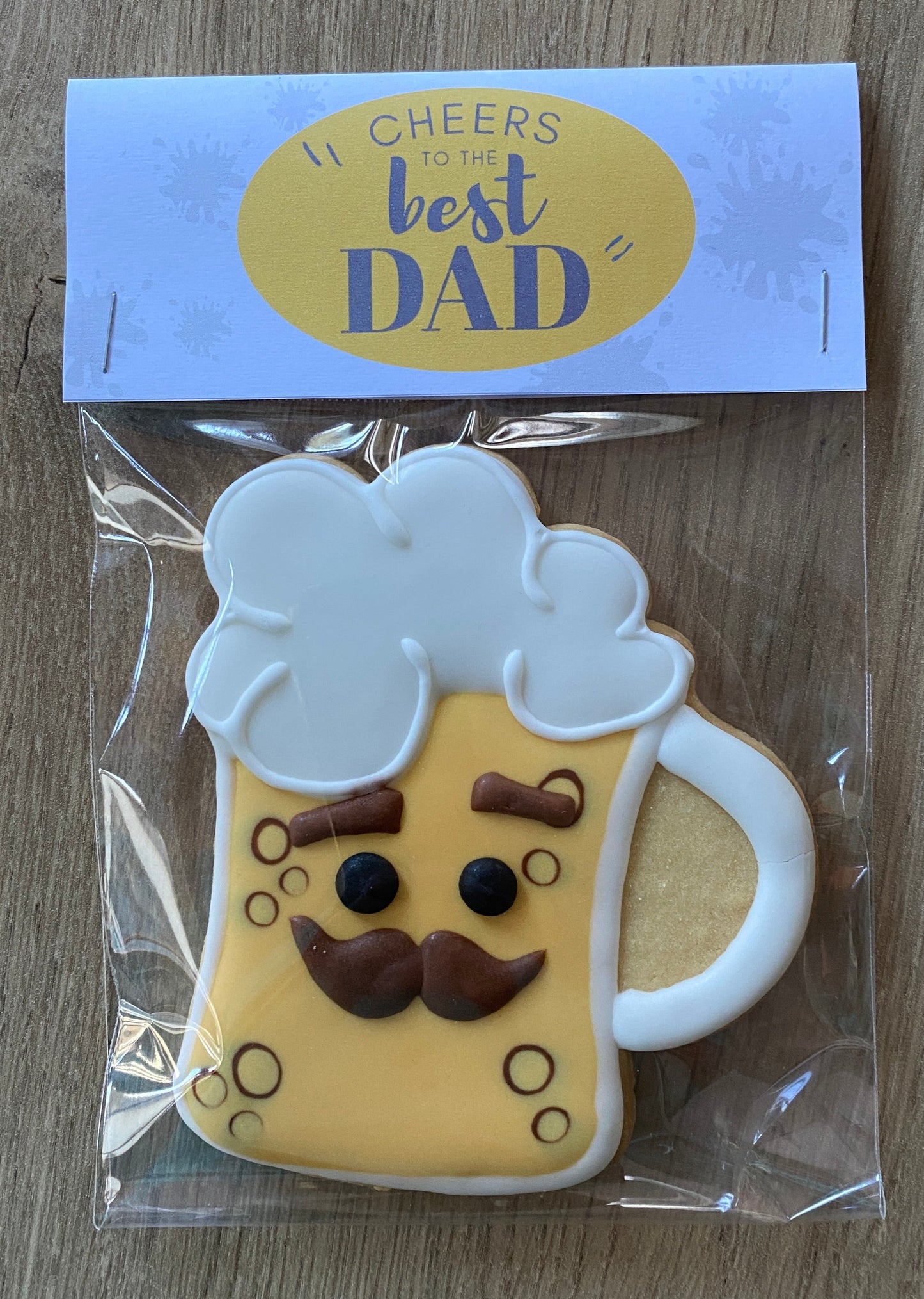 Father's day 12cm Single cookies - 6 OPTIONS