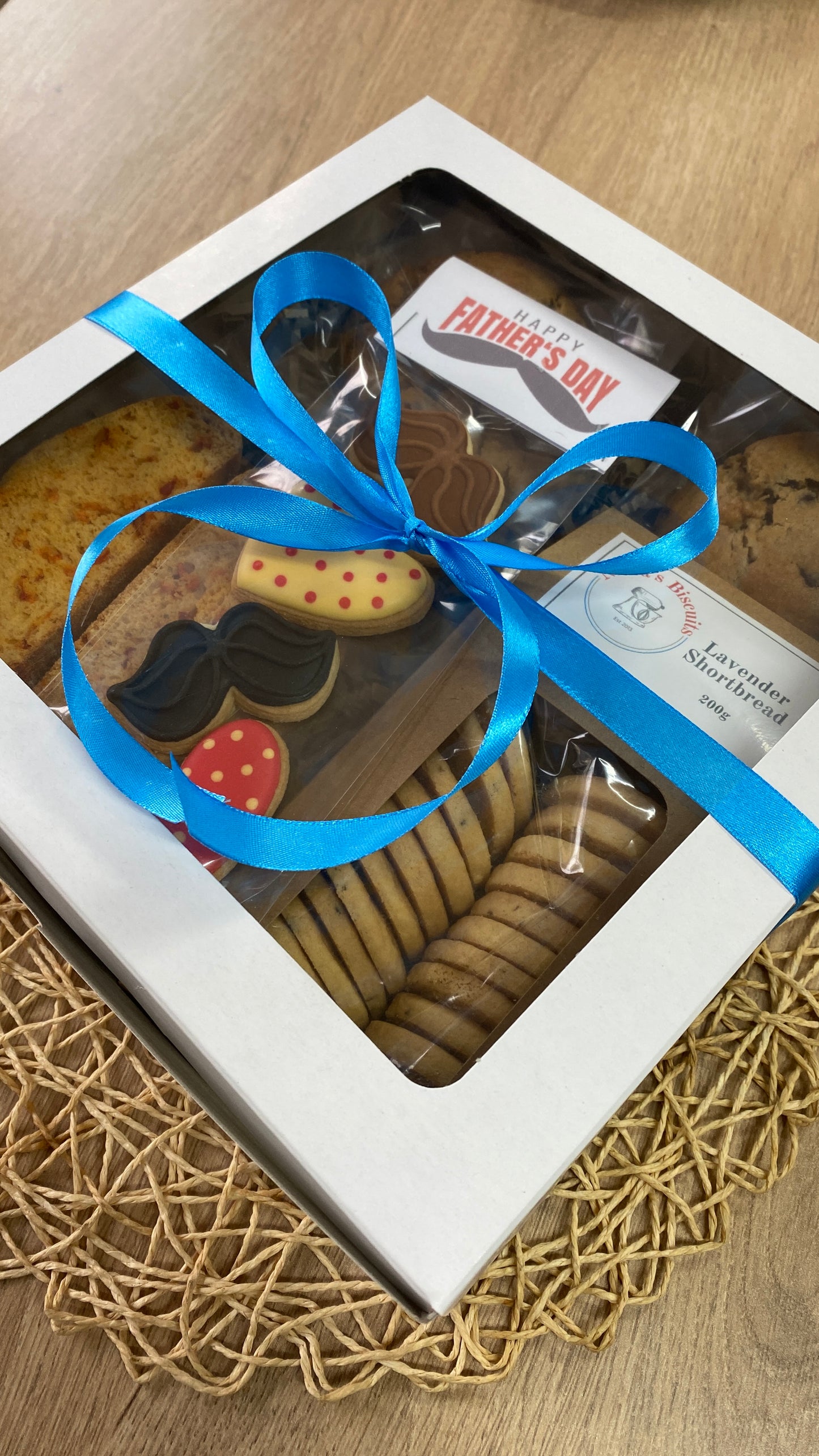Father's Day Biscuit Box