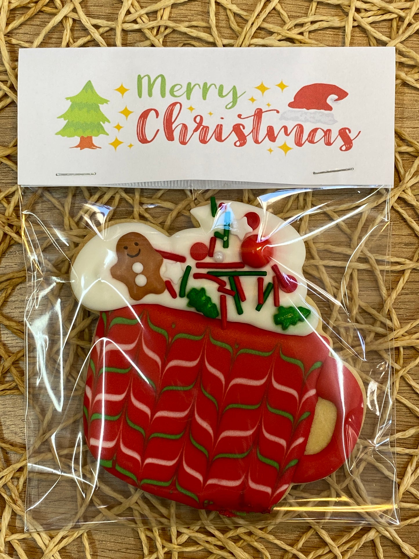 Christmas Themed Biscuits 10cm
