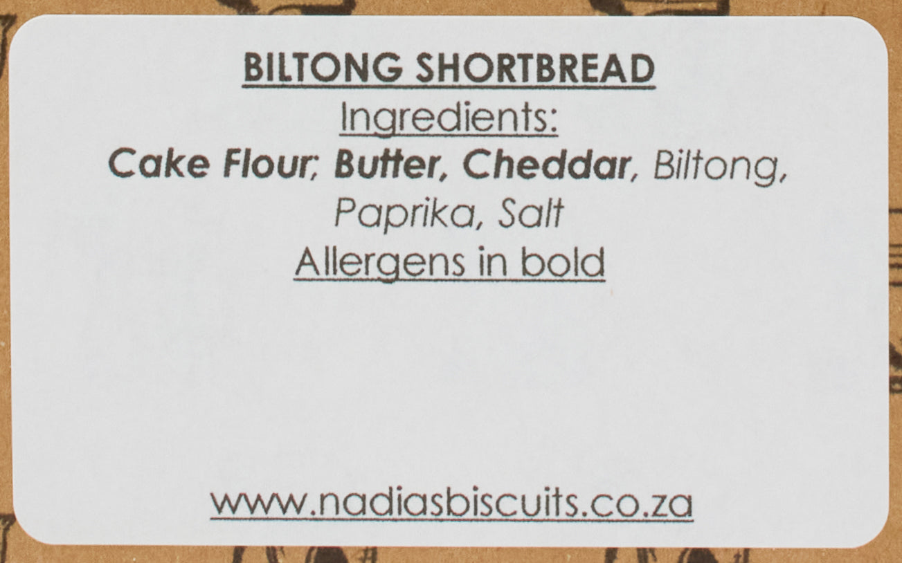 Biltong & Cheese Shortbread