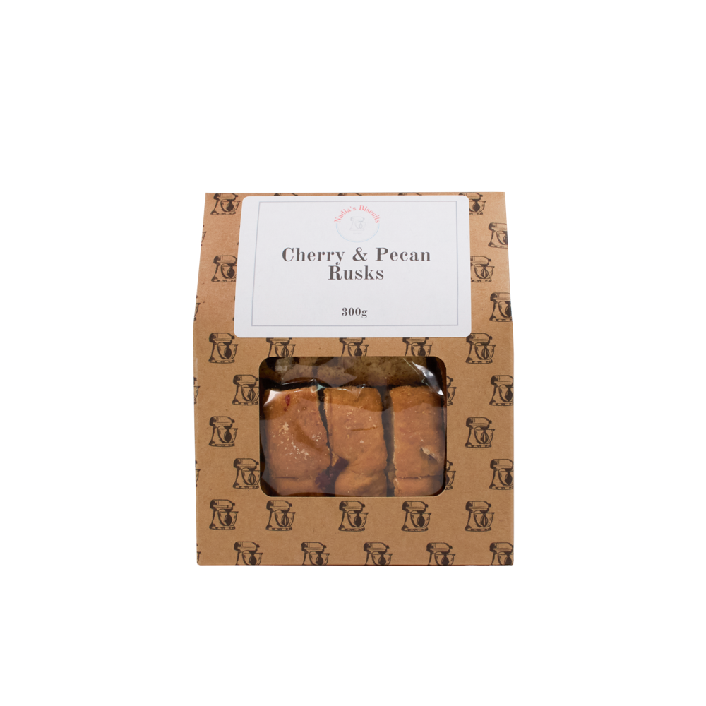 Cherry & Pecan Rusks