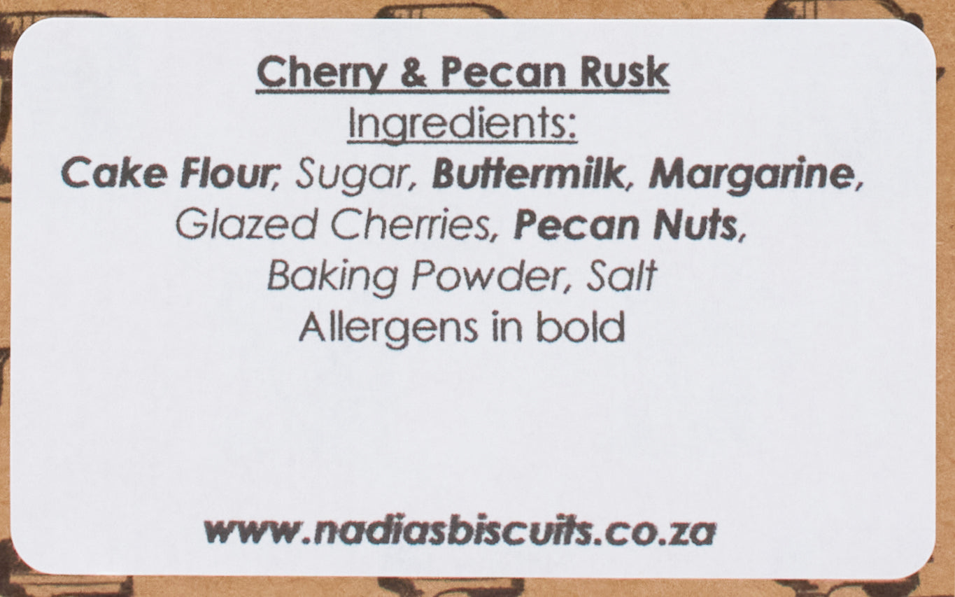 Cherry & Pecan Rusks
