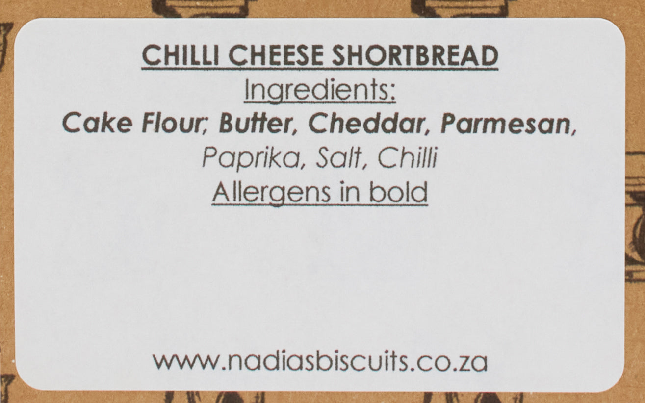 Chilli Cheese Shortbread