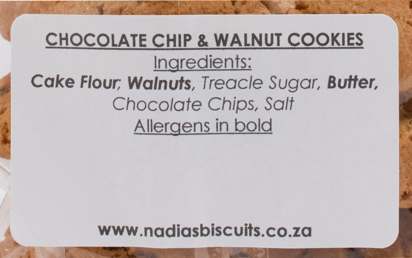 Giant Choc Chip & Walnut Cookies