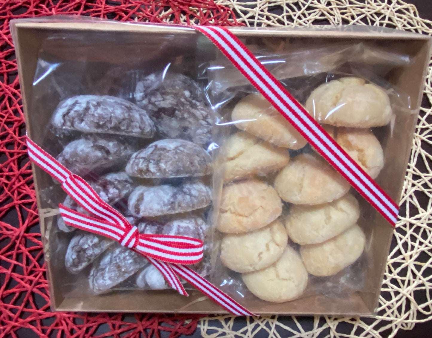 Christmas  - Crackle Cookie Box
