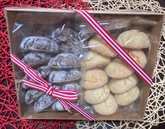 Christmas  - Crackle Cookie Box