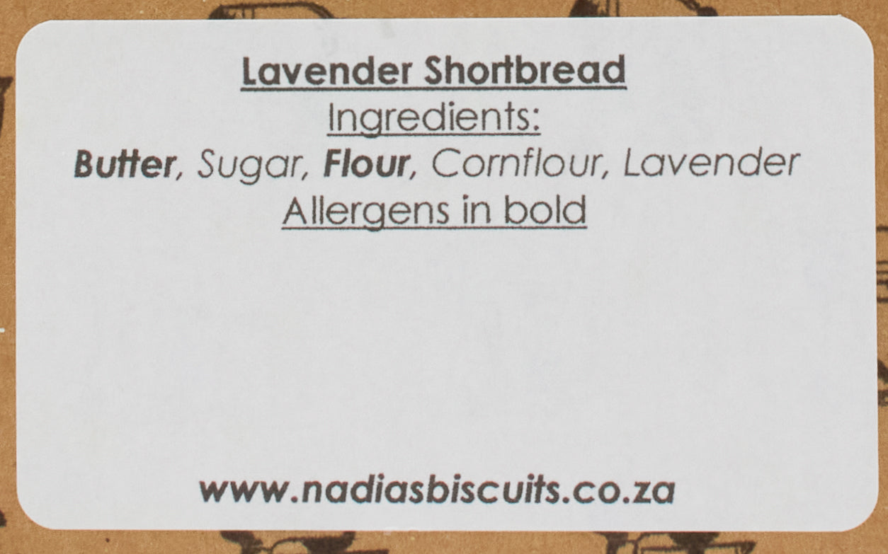 Lavender Shortbread