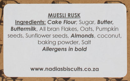Muesli Rusks