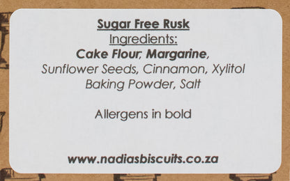 Sugar free Rusks